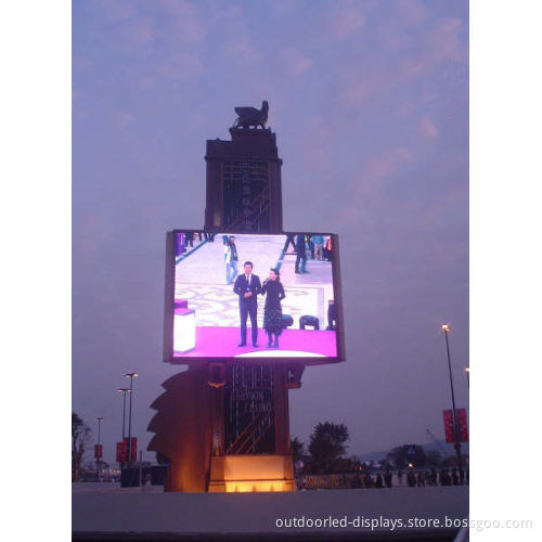Dip 346 P12 Outdoor Led Display Billboard Electronic Signs V60 / H120 , 6944 Dots/sqm